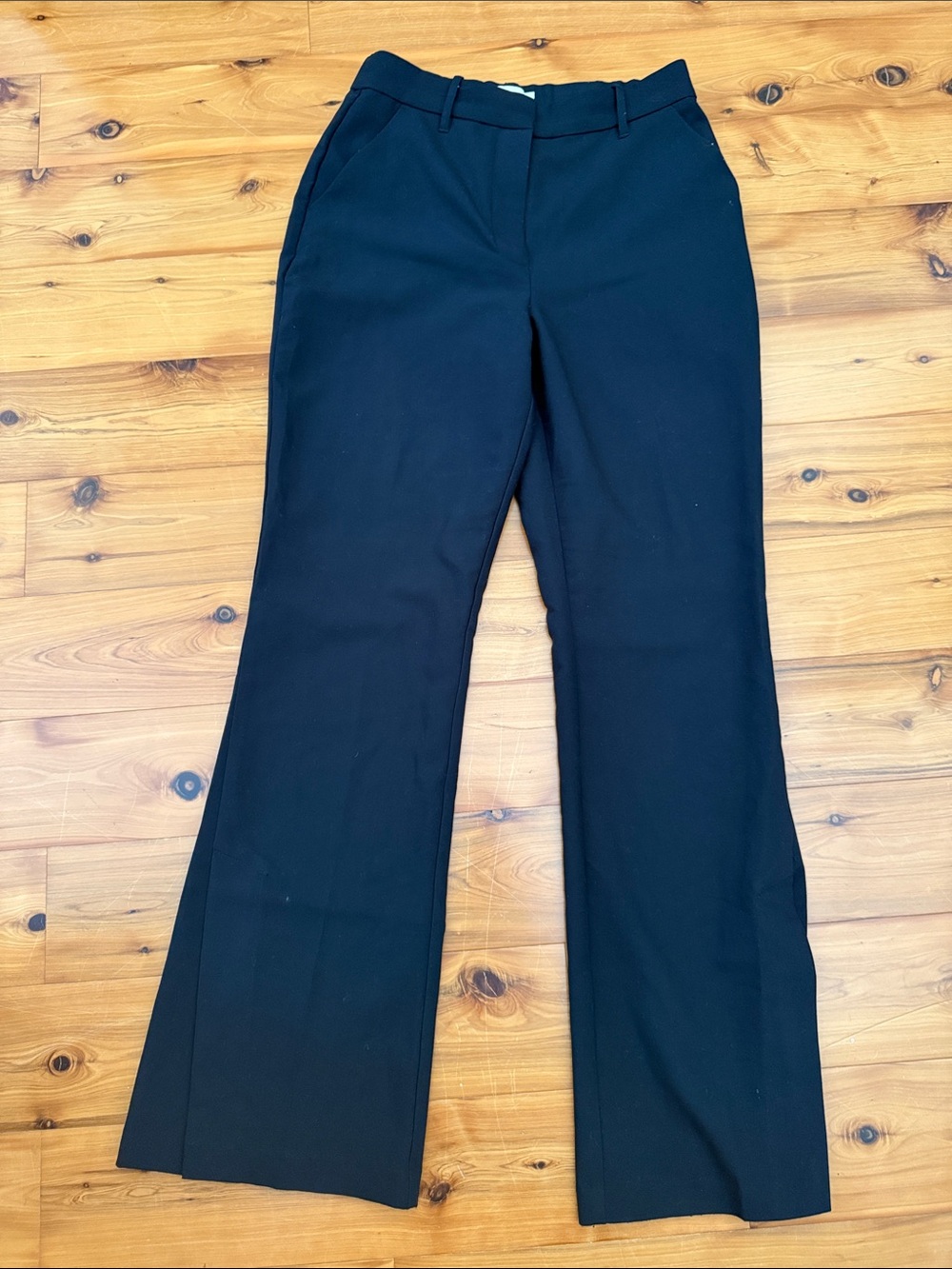 Abercrombie & Fitch Black Boot-Cut Dress Pants 29/8long